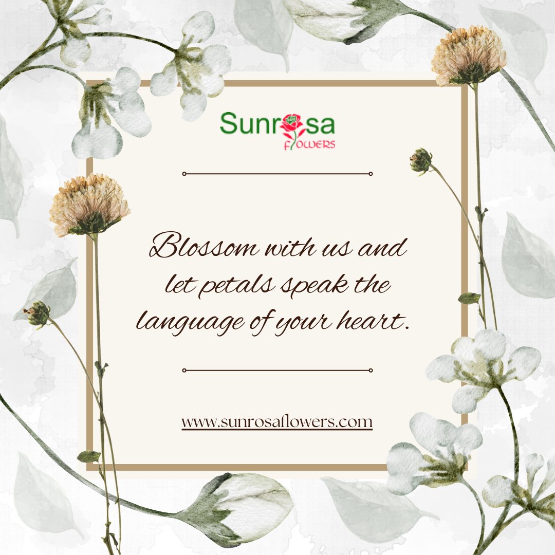 sunrosaflowers's tweet photo. 🌸 Let Your #Heart Blossom 🌸
Sometimes, all it takes is a single bloom to express what words cannot. 🌼💬
Join us on a journey where every petal whispers stories, and every bouquet is a canvas of emotions. 🎨✨
Your floral inspirations are just a click away. 🌷🖱️

#life https://t.co/tK8YJgl6dI
