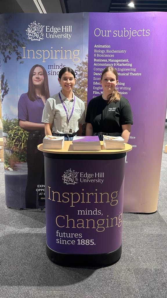 Thank you to those who visited our team at Old Trafford for Manchester UK University Search. 

Our team had a great day seeing the football grounds and, more importantly, meeting students who were eager to discuss what university could mean for them and what Edge Hill can offer.