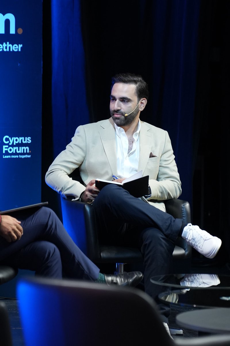Now on the stage of #CyprusForum, fireside discussion on #Technology with Philippos Hadjizacharia, Deputy Minister of Research, #Innovation and #DigitalPolicy and @StylianosLa, CEO & Co-founder at Heart Group.
#CyprusForum @DepMinRIDcy
