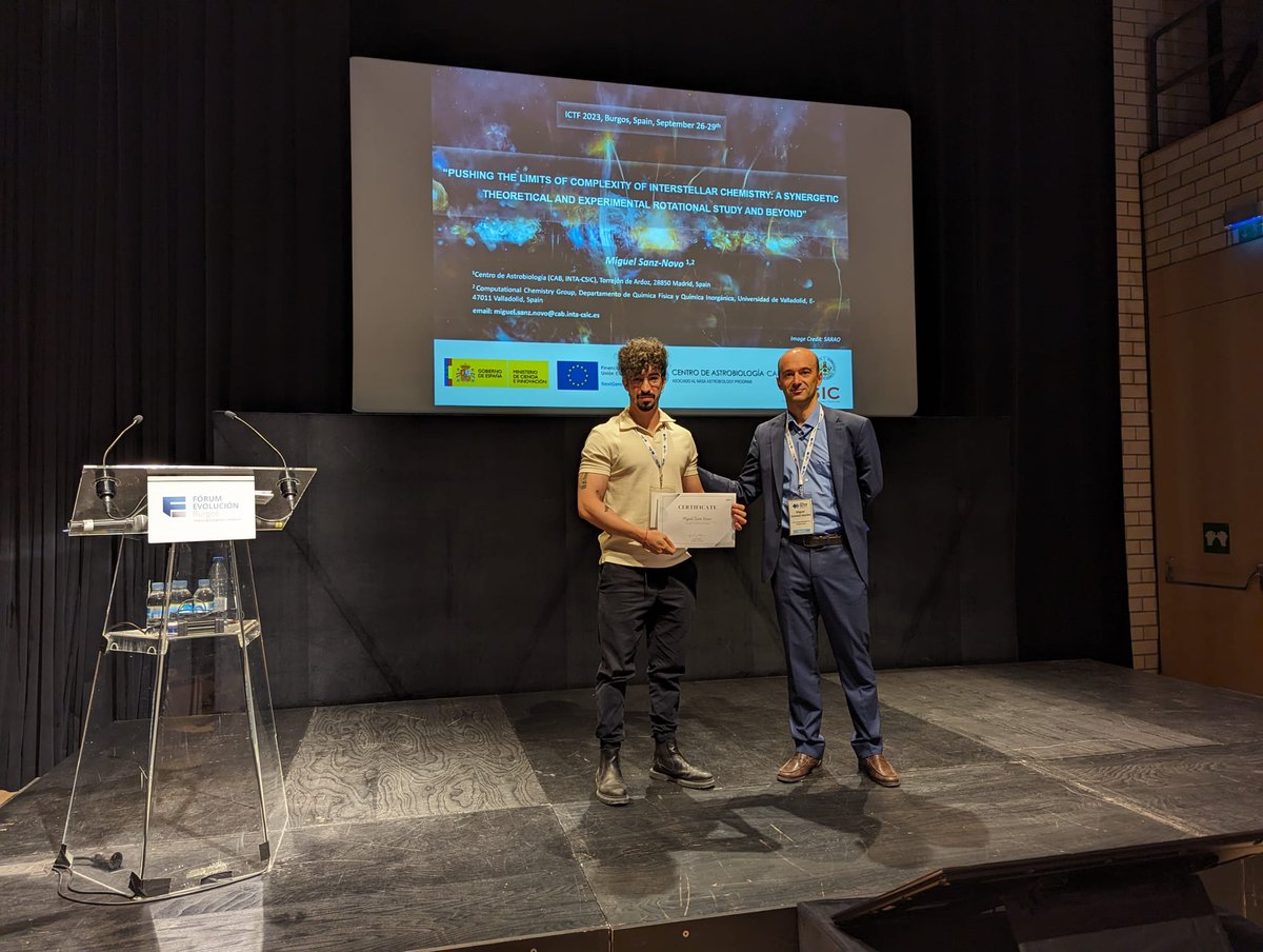 ICTF2023's tweet photo. Congratulations to Miguel Sanz Novo, winner of the ASEVA's Thesis Award! 🏆👏 Don't miss the chance to hear his oral contribution. 🎙️ #ASEVAS #ThesisAward #CongratulationsMiguelSanzNovo https://t.co/aNrlyalx1X