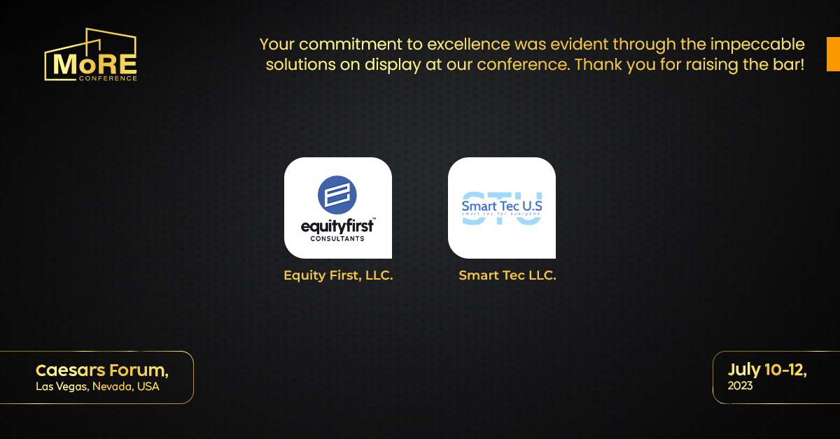 more2conf's tweet photo. A big shout out to our amazing exhibitors for making the MoRE 2.0 Conference a colossal hit. Your contributions are valued beyond measure!

 #exhibitor #lasvegas #usa #more2conf https://t.co/EQlBXBbWlW