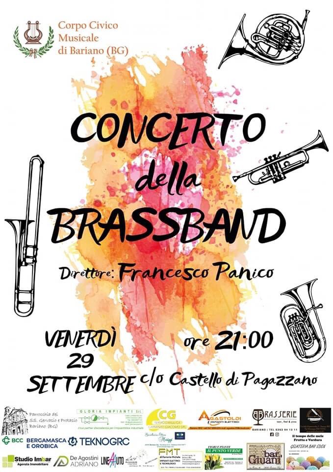 Francescoesse83's tweet photo. A cosa sto pensando? A questa sera ore 21 presso il castello di #pagazzano. Gruppo Ottoni del Corpo Civico Musicale di Bariano, ragazzi fantastici, musicisti unici. https://t.co/xSnqAkqd89