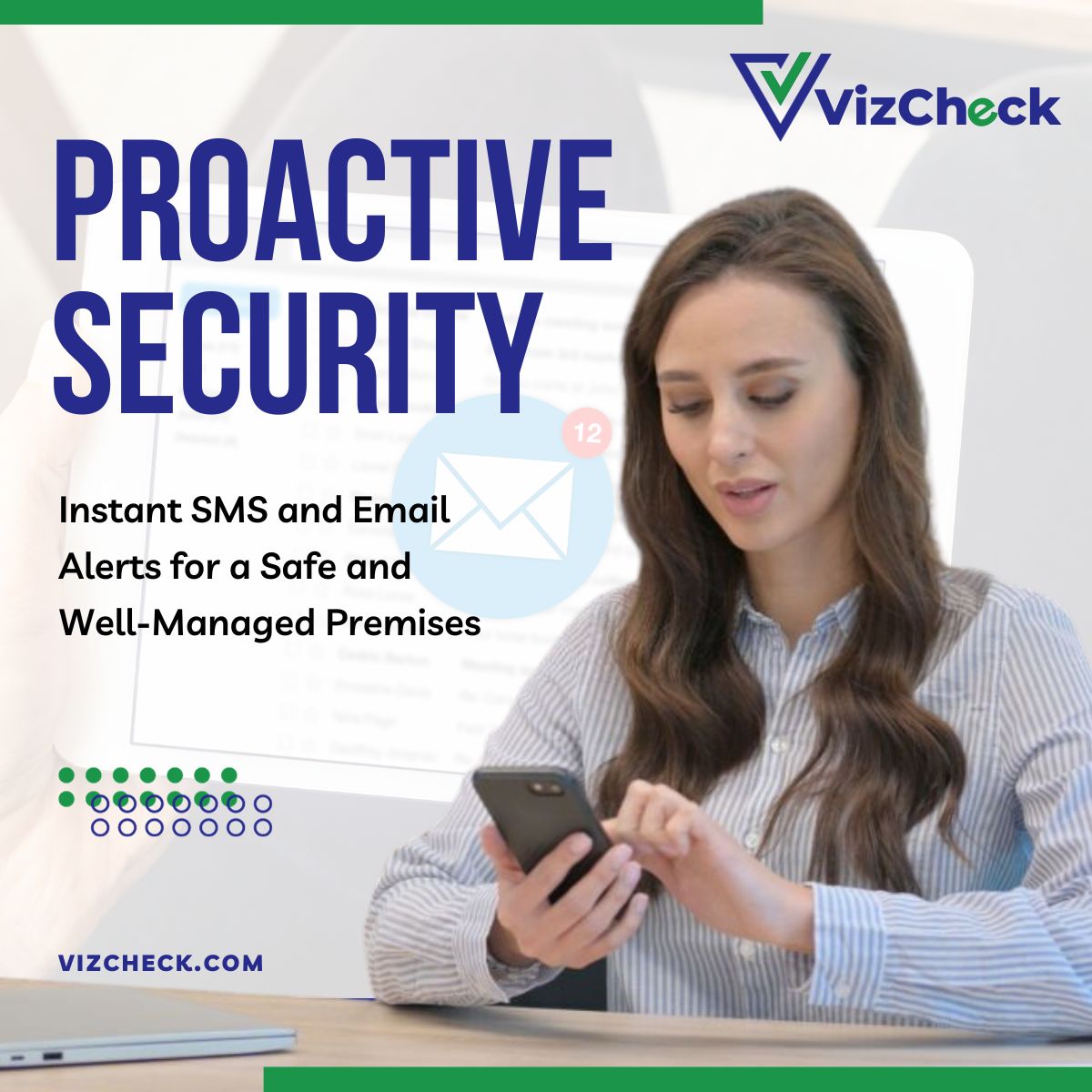 Viz_check's tweet photo. Instant SMS and Email Alerts, a feature seamlessly integrated into our Visitor Management System. Get real-time alerts, customize for specific needs, and ensure proactive security to elevate your security protocols.

#visitormanagementsoftware #vizcheck #InstantIphoneAlerts https://t.co/5Q2BUXGBE7
