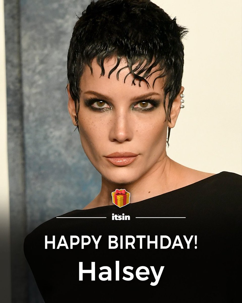 ItsinTV's tweet photo. 🎉 Herzlichen Glückwunsch! 🎂🥳

🎤 Halsey: Die talentierte Sängerin, möge sie uns auch in Zukunft mit ihrer Musik und ihren bewegenden Texten berühren. 🎶🎤

#Geburtstag #HerzlichenGlückwunsch #halsey #29September 🎈🎁🎂
#itsinbirthday #itsin #itsintv
📸 getty https://t.co/AMNJIpi2Rm