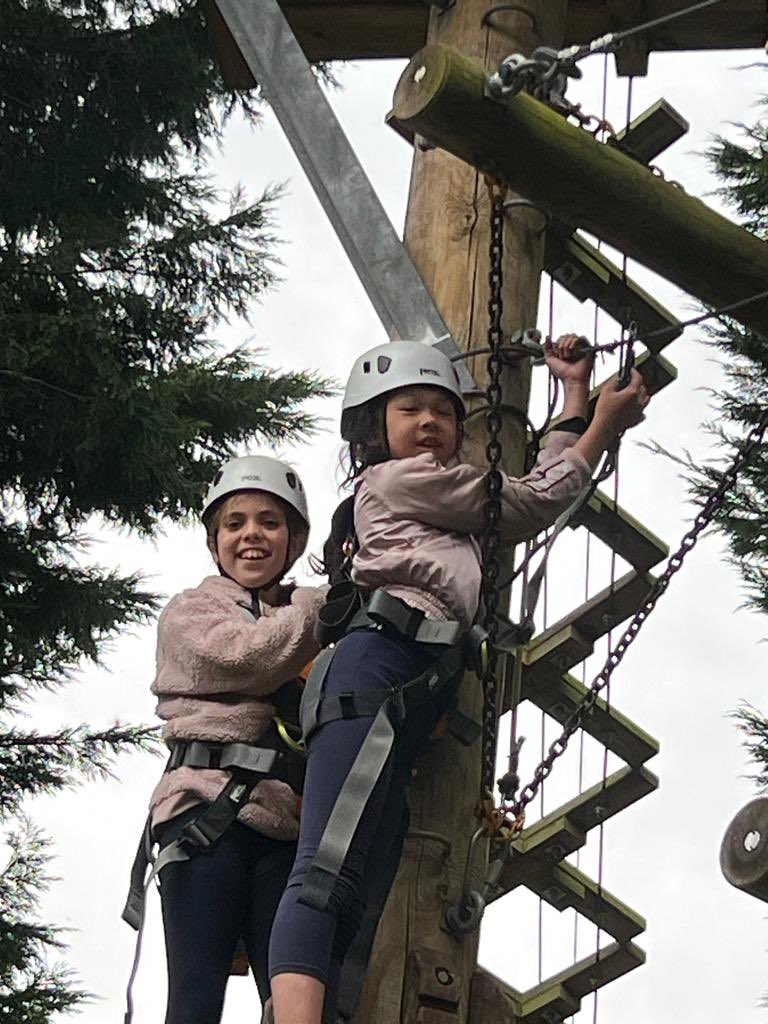 stjohnscen20's tweet image. We’ve had a great time, testing our limits, in the trees on our Year5 residential #ChallengeZone