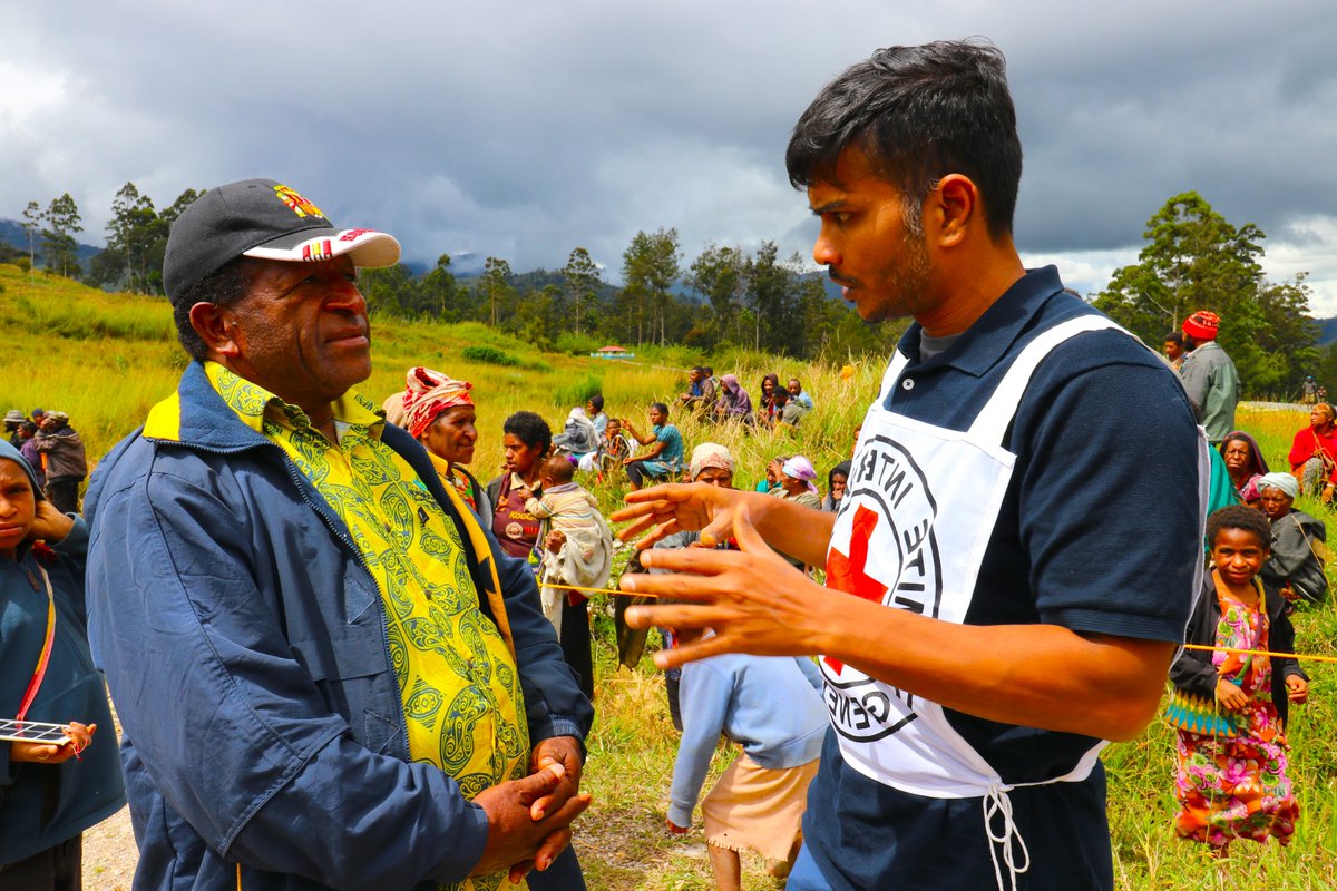 ICRC Papua New Guinea tweet media