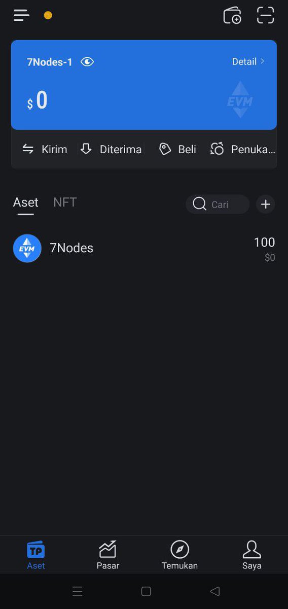 TomsJMHs's tweet photo. SevenNodes Blockchain
SevenNodes is a Private Blockchain built using Hybrid Consensus, PoA (Proof of Authority) consensus by fixing the main problem in the Layer 1 blockchain: scalability issues.
@SevenNodes 
@anndylian 
@rhodesmessiah 
@cz_binance 
https://t.co/5bHCXa8dTU https://t.co/8YB6ykQzDr