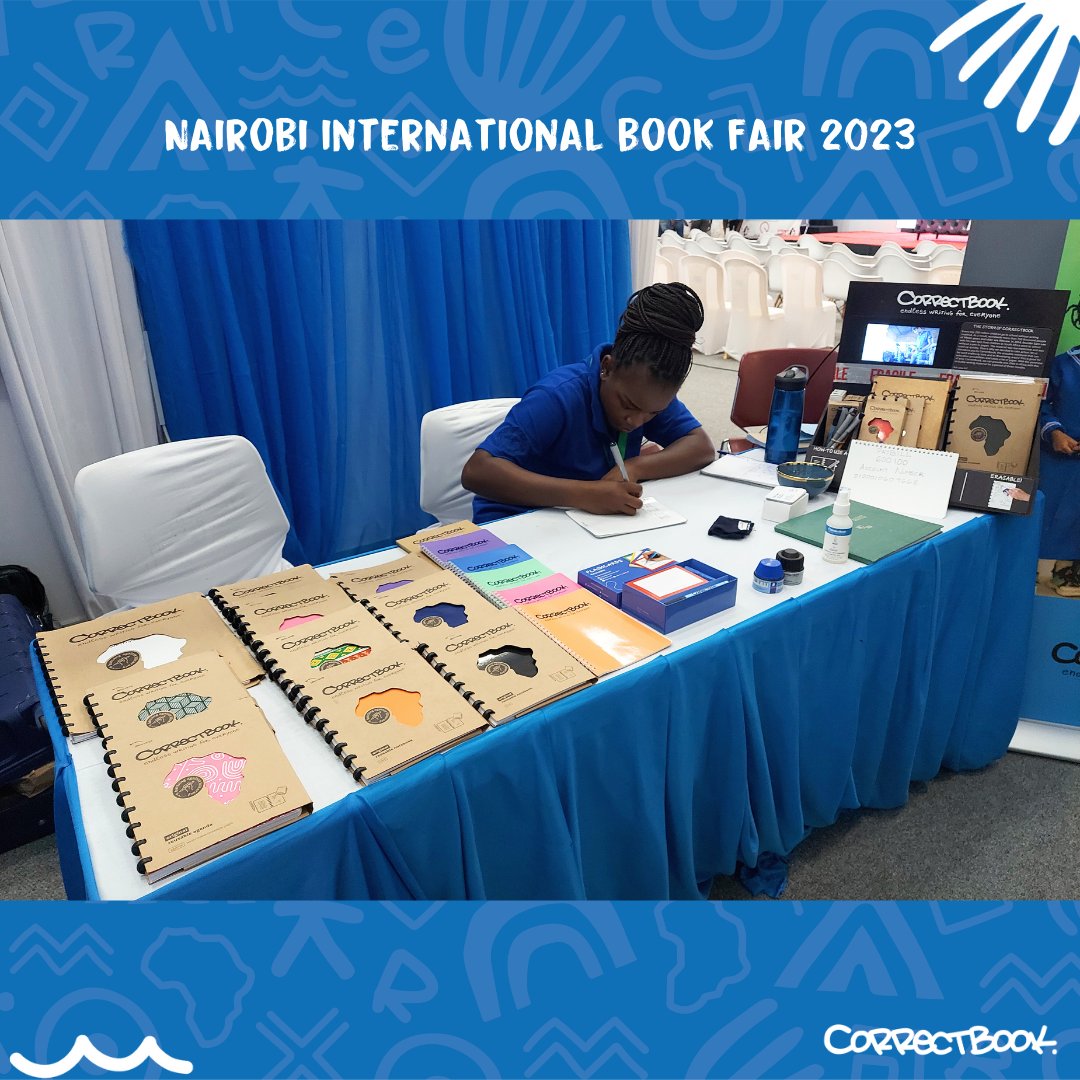 CorrectbookA's tweet photo. Day 1 at the Nairobi International Book Fair was a great success. We enjoy sharing our products with those interested. We will be at the Sarit Expo Centre until Sunday 1 October. See you there!

#NairobiInternationalBookFair @SaritThe https://t.co/zkLp4yPlWA