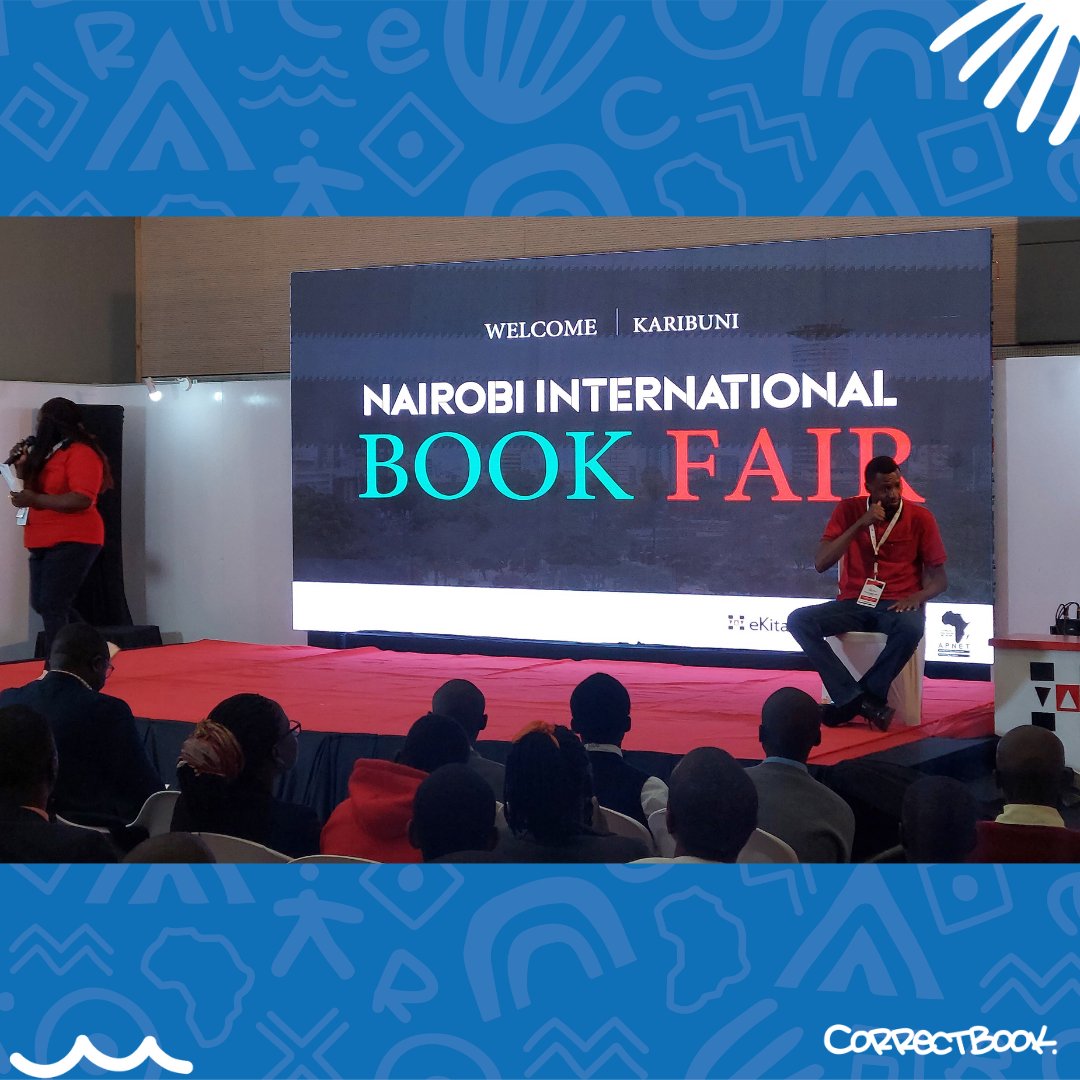 CorrectbookA's tweet photo. Day 1 at the Nairobi International Book Fair was a great success. We enjoy sharing our products with those interested. We will be at the Sarit Expo Centre until Sunday 1 October. See you there!

#NairobiInternationalBookFair @SaritThe https://t.co/zkLp4yPlWA