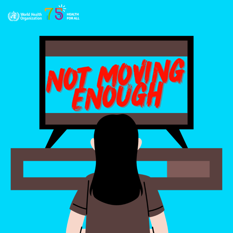 WHO's tweet photo. Today is #WorldHeartDay!

These risk factors put your heart ♥️ at risk: 
❗️Unhealthy diet
❗️Drinking too much alcohol
❗️Tobacco
❗️Air pollution
❗️Not moving enough