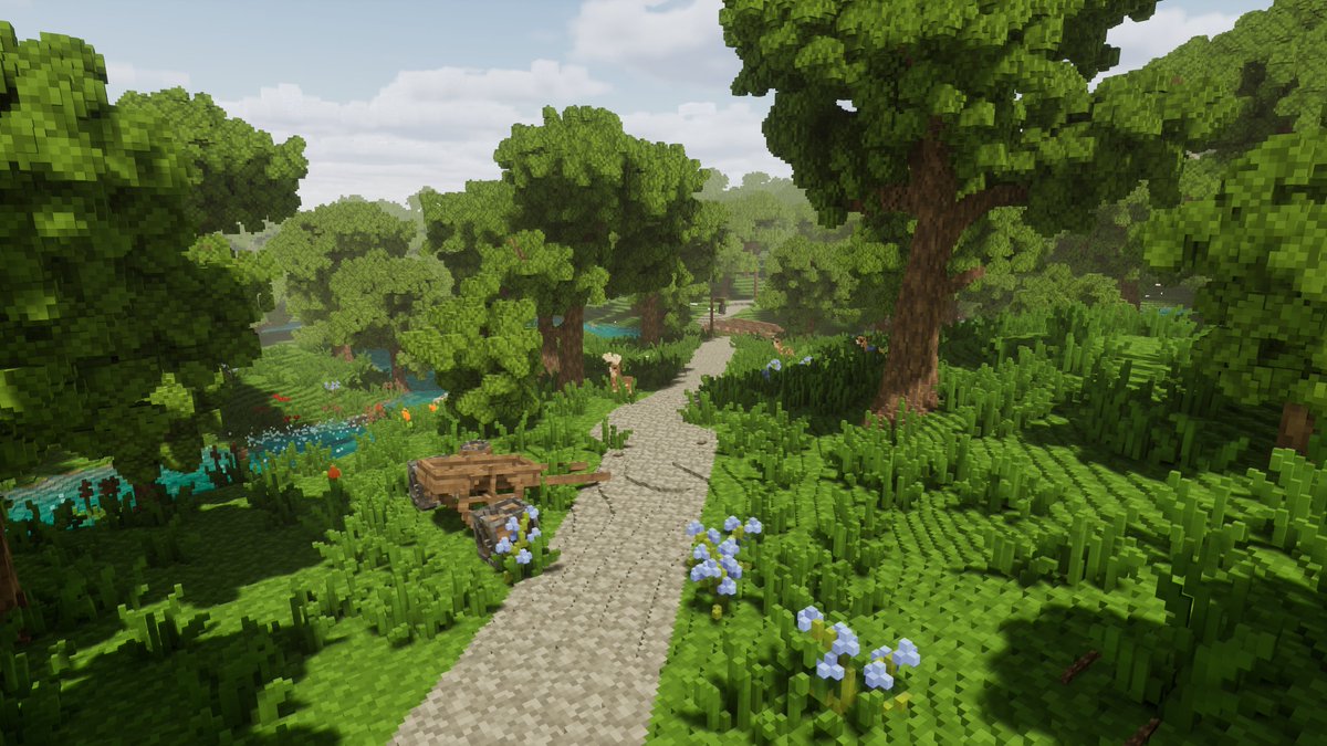 Tooley1998's tweet image. I&apos;ve been working on road generation. Roads link up major points of interest and will soon have their own points of interest generate along them. They will also bridge over rivers. #gamedev #indiedev #voxelgame #voxelart #voxel #procedural #UnrealEngine