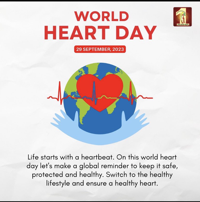 अपनी सेहत का रखे ख़्याल
तन स्वस्थ तो मन स्वस्थ😊
#HeartHealth 
#heartday