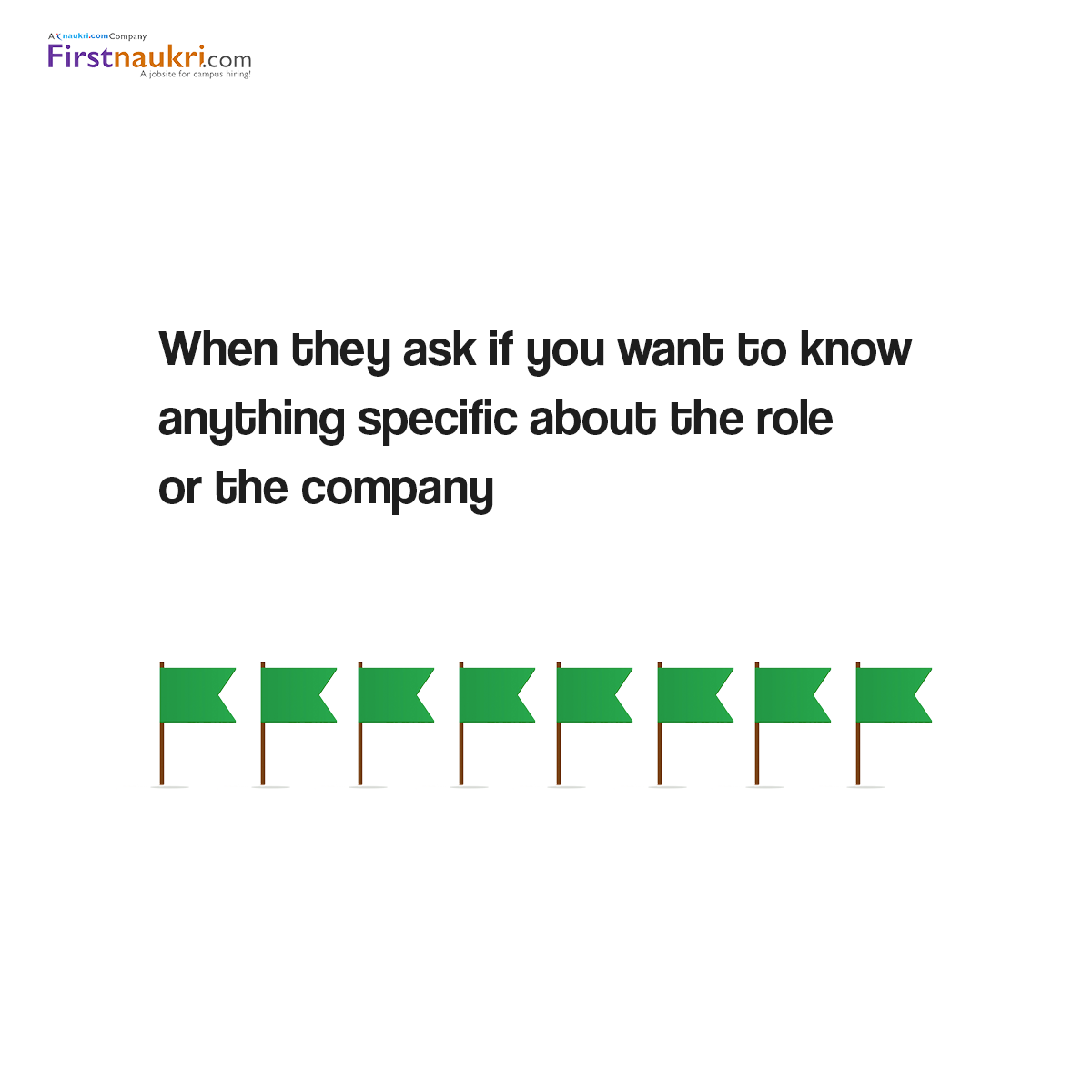 naukri_campus's tweet photo. When the interviewer encourages you to ask questions, it’s a big #greenflag
It simply implies they want to address any lingering concerns and demonstrate their interest in your candidacy.
Time to say #IAccept
#FrirstNaukri #InterviewGreenFlags https://t.co/s00Pgv4M86