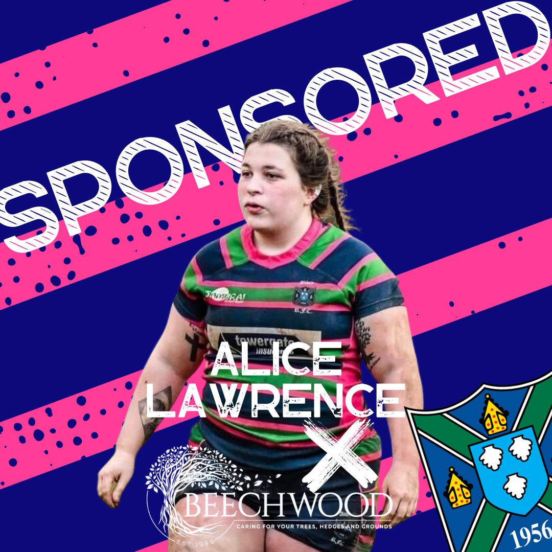 abbeyrfcwomen's tweet photo. It’s a triple sponsored player kind of Friday!

@andreabarker_ , @cgujer &amp; Alice Lawrence 🤝 @beechwoodtc 

Beechwood Tree Care Ltd is an Arboricultural Association Approved Contractor – if it involves a tree, they can deal with it for you!

#AbbeyRFC #SponsoredPlayer https://t.co/fGPDjgfBXr