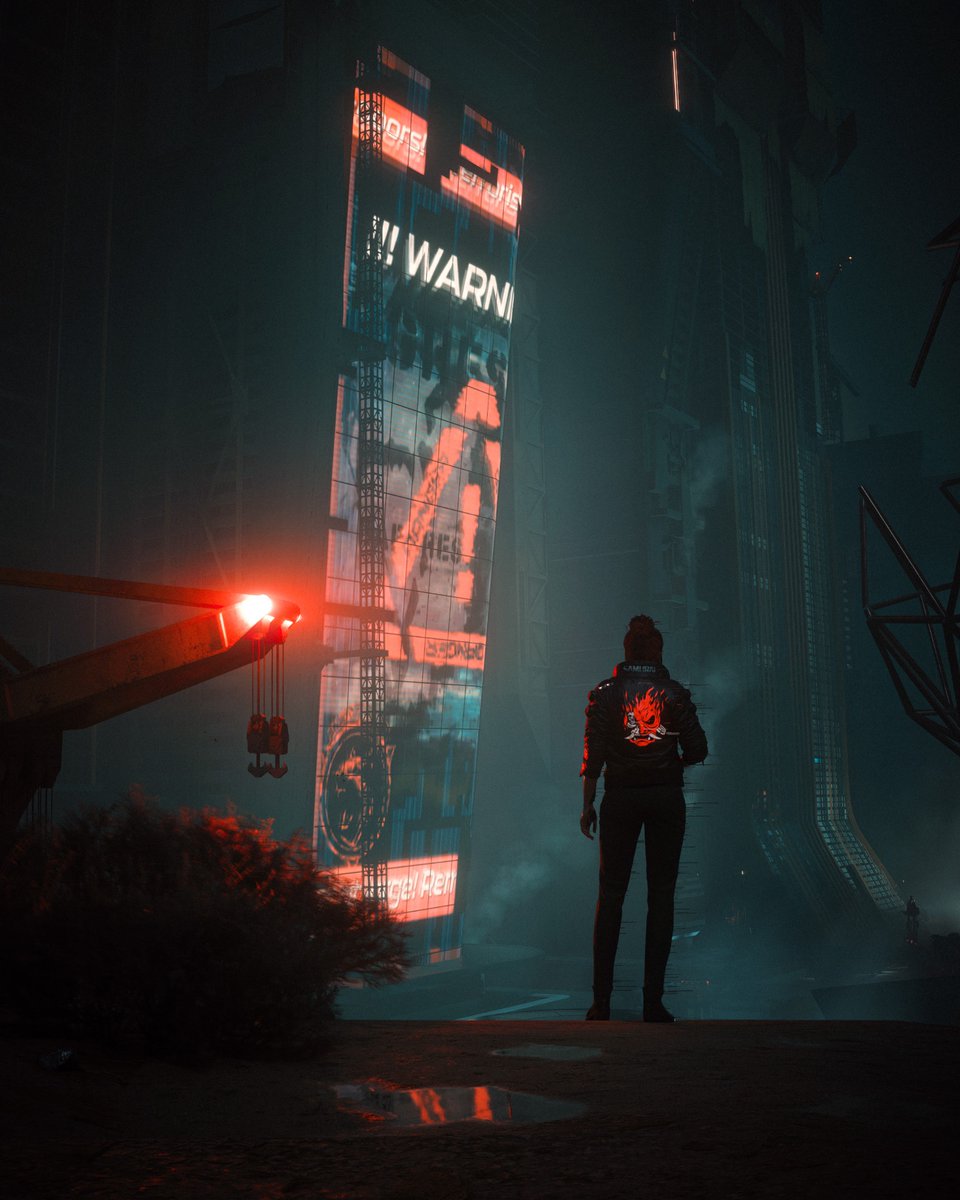 EmeraldEnvoy's tweet photo. State of Emergency | #PhantomLiberty 
#Cyberpunk2077 https://t.co/T371f0FIZb