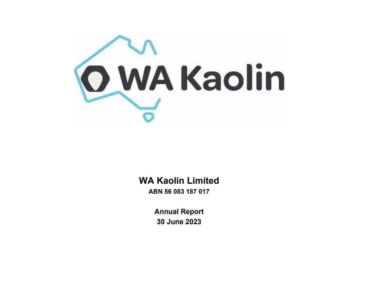 WA Kaolin tweet media