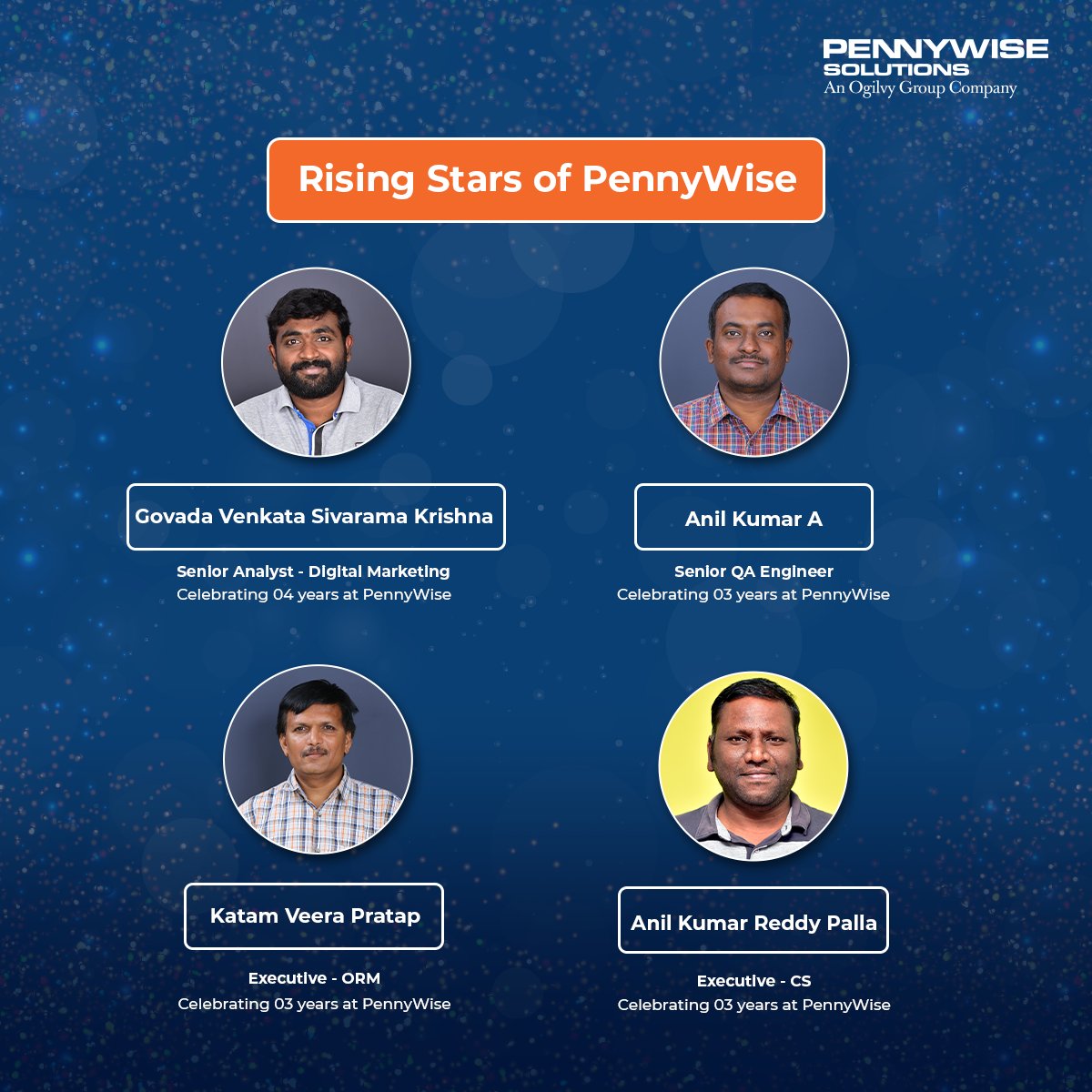 PWSTechDesk's tweet photo. Today, we celebrate the work anniversaries of our incredible team! 
 
Join us in raising a toast to our shining stars as we commemorate their work anniversaries!
 
 #PennyWise #PennyWiseSolutions #WorkAnniversary #CelebratingSuccess #Anniversary #Teamwork https://t.co/PWOoTZtEhG