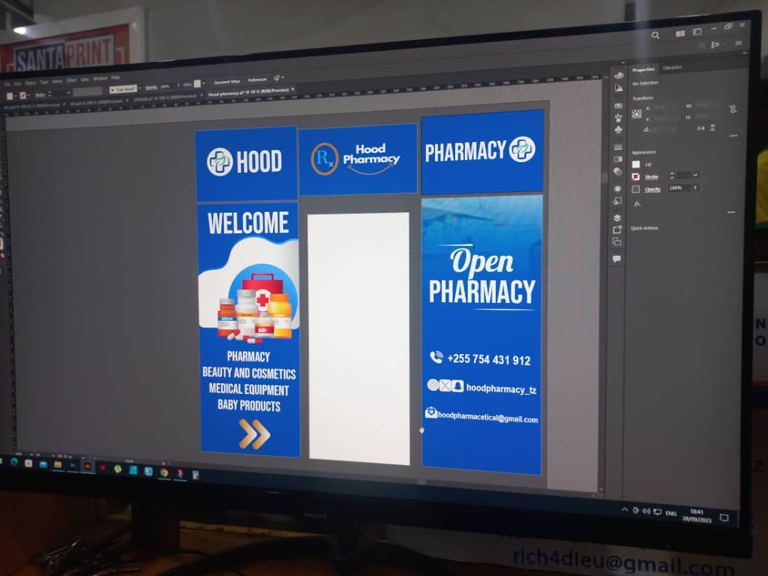 SantaPrint_tz's tweet image. Designing, Printing &amp;amp; Pasting. 

Kubwa kuliko ni kuwa @SantaPrint_tz ndo sehemu pekee tunatoa #Freedesigning 

📍Dar Ubungo -Mawasiliano
☎️0769 955 326