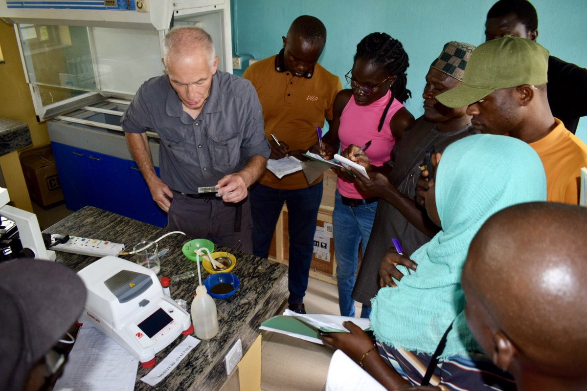 FAONigeria's tweet photo. Veterinary Paraprofessionals (VPPs) make up the pool of animal health caregivers needed for sustainable livestock production. In 🇳🇬, @FAO has trained VPPs with capacity to improve last mile animal health service delivery for smallholder farmers
@FmardS @FAOLivestock @USAIDNigeria https://t.co/MmHmTv1mST