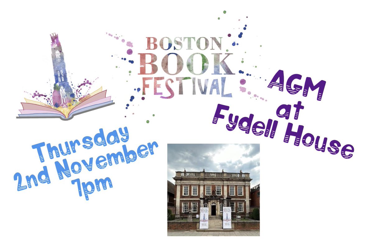 Everyone is welcome, please do share! #BostonBookFestival #AGM