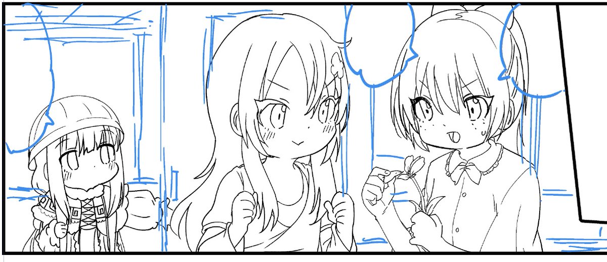 描いてます! 