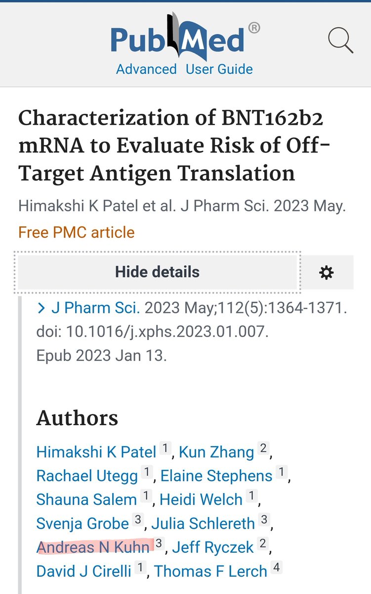 53v3n0fn1n3's tweet image. As coauther he sure would have a responsibility. 

The paper is linked above. The data and blots were first published by EMA review Filip Josephson in Jan 2023 and raised the #blotgate in addition to #humpgate and #TGAgate @Jikkyleaks 

Klaus Cichutek once said: 
"We are EMA"