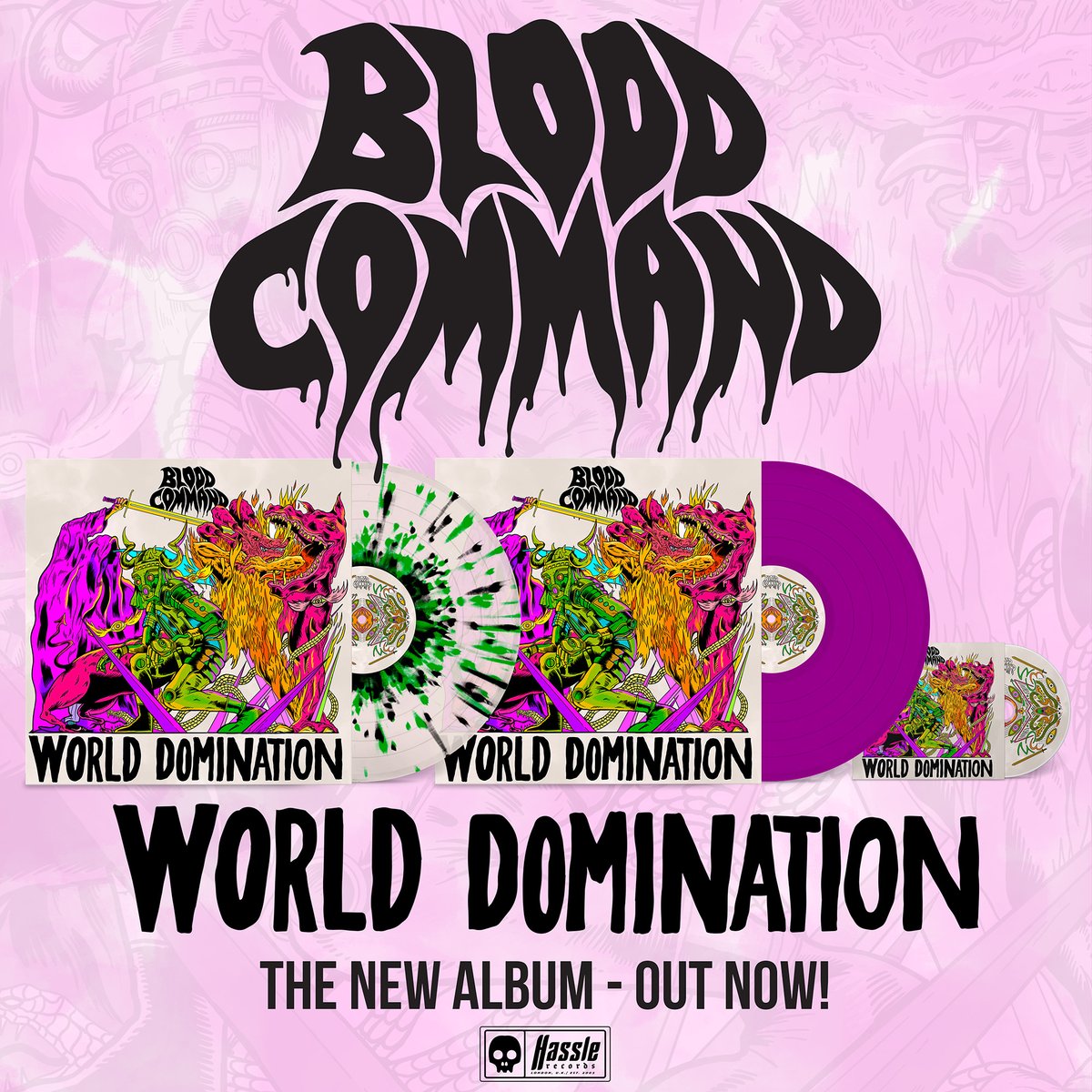 bloodcommand's tweet photo. 🌎 Our brand new album 'World Domination' is out NOW! 🌎
STREAMING EVERYWHERE! Listen HERE https://t.co/wrEXjAJlT5 https://t.co/Tlg4wHxIyZ