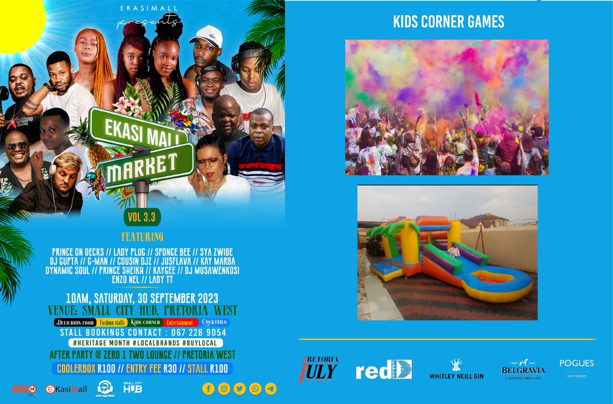 Bring your kids to a fun filled day tomorrow with good music, food and new friends to enjoy the final hours of the heritage month celebrations #kids #games #lifestyle #enjoy #music #fun #family #buylocal  #local #kidsgames #kids #games #kidsactivities #familygames   #gamesforkids