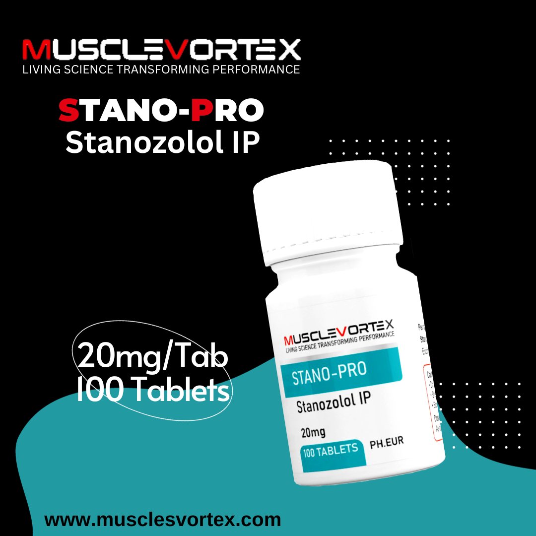 KstoreIndia's tweet photo. Musclevortex Living Science Transforming Performance
Stano Pro | Stanozolol IP
Used to achieve a hard and dry look. Ideally used for competition season.
● 20mg/Tab
● 100 Tablets
● Hard Tablets

#muscle  #transformation #fitness #gym #workout #bodybuilding #exercise #model https://t.co/woV5vghjpP