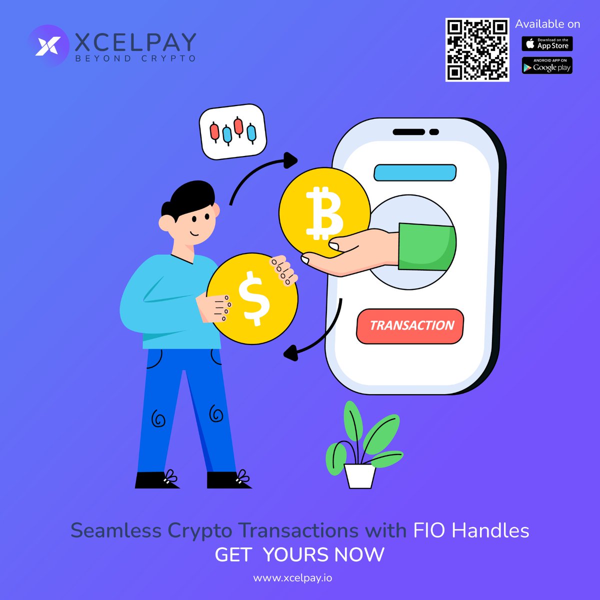 XcelPayWallet's tweet image. Experience seamless crypto transactions with @joinFIO . Create and own your customizable web3 identity today. 💜🪪

✅ Get your FREE FIO Domains and Crypto Handle on XcelPay Wallet! 
🔗 bit.ly/xcelpaywallet

#fiohandle #xcelpay #web3 #DeFi #Domains #Crypto