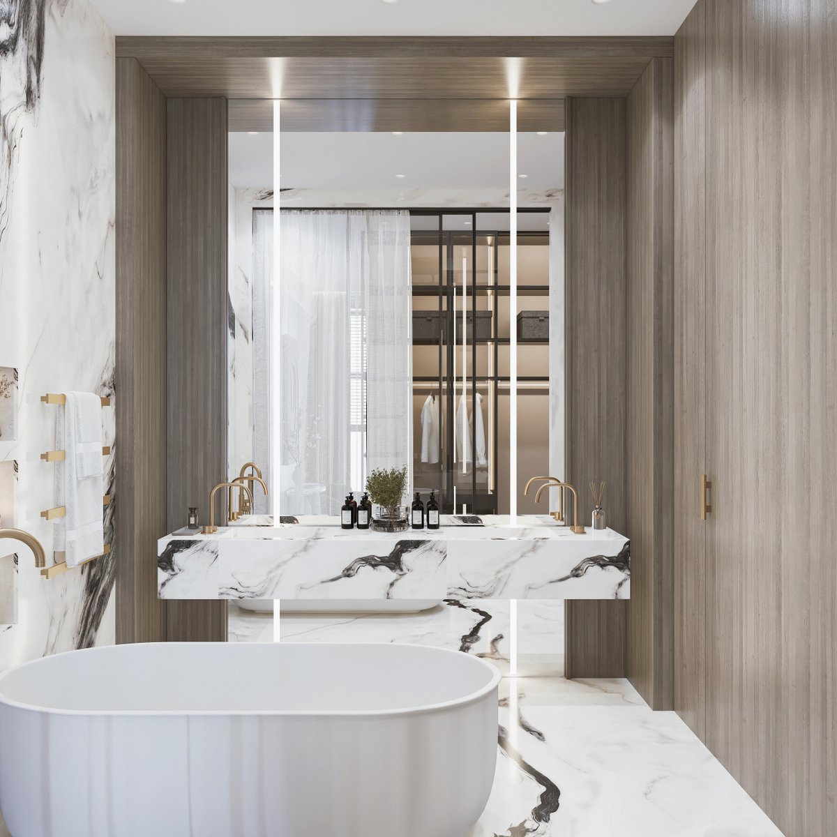 Шикарный современный интерьер на Мосфильмовской для семьи из 2х человек. В дизайн-проекте использованы натуральные материалы и ведущие итальянские производители мебели. Подробнее проект можно посмотреть здесь remont-f.ru/portfolio/proj…
#дизайнинтерьера #ремонтквартир #гкфундамент