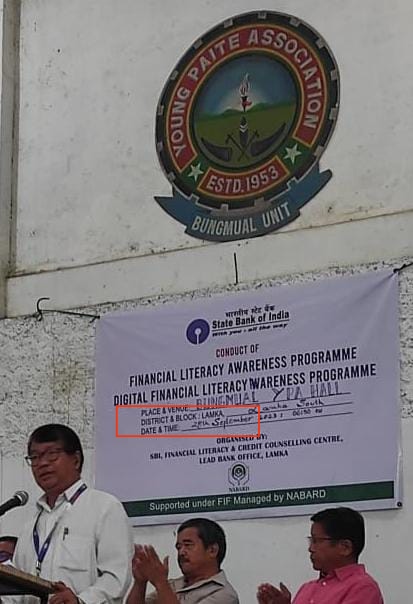 UrbanRSScal's tweet photo. Just came to know that @TheOfficialSBI and NABARD @NABARDOnline is using the district name as LAMKA instead of CHURACHANDPUR during of one their program...Lets call them out for further fueling the current Manipur Crisis!! 

#ManipurFightsBack https://t.co/euTGXiypUl