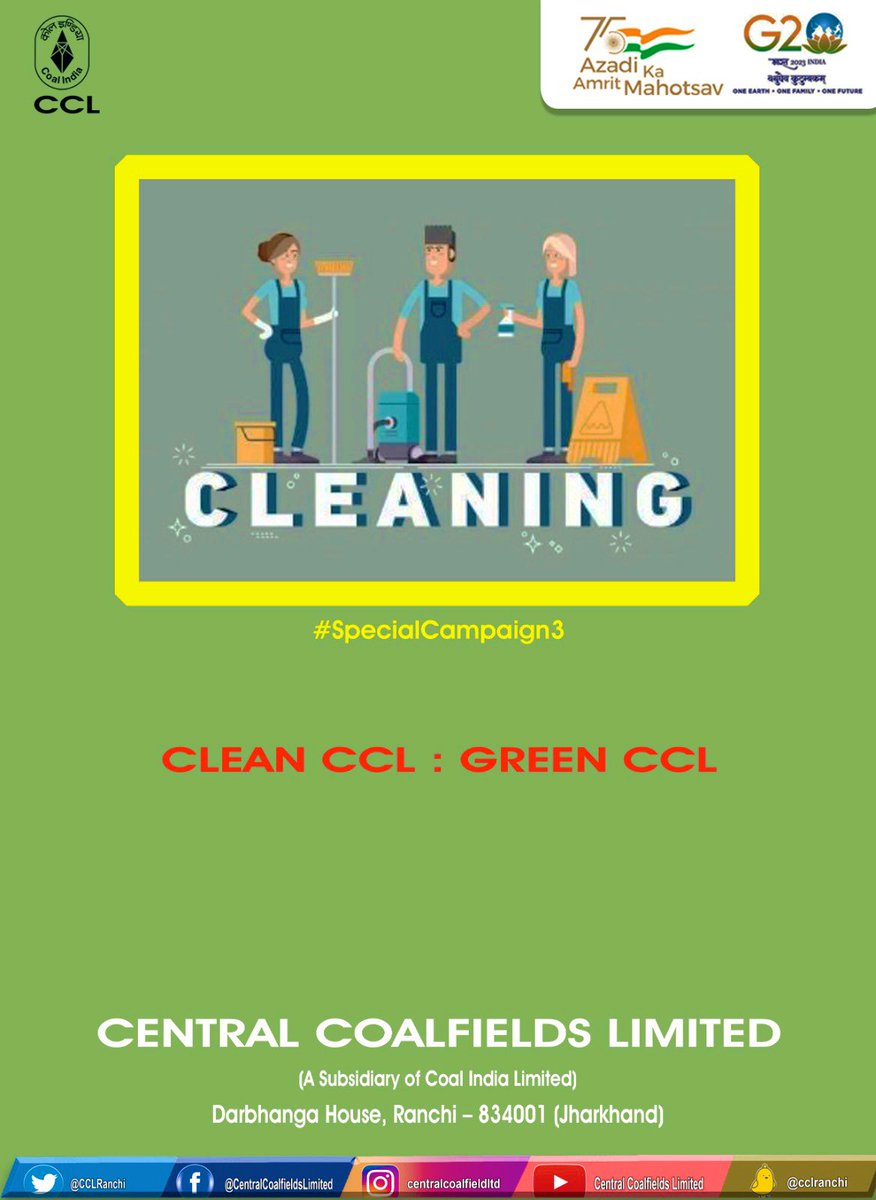 CCLRanchi's tweet photo. As a part of the preparatory phase of Special Campaign 3.0 various locations at Giddi C mine in Argada area were identified for cleaning and scrap disposal.

#SpecialCampaign3 #SwachhataHiSeva https://t.co/A7ABpbTCzI