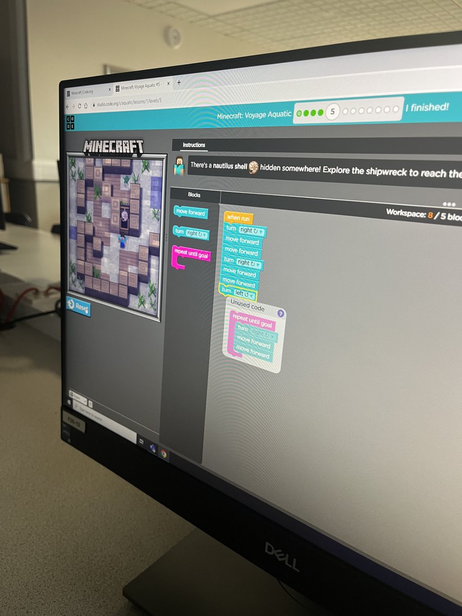 ComputingTac's tweet image. Coding club got off to a great start last night in our first Y7 Involve of the year, certificates for the Minecraft coding activities on code.org got into double figures! #TAC #Coding #Involve
