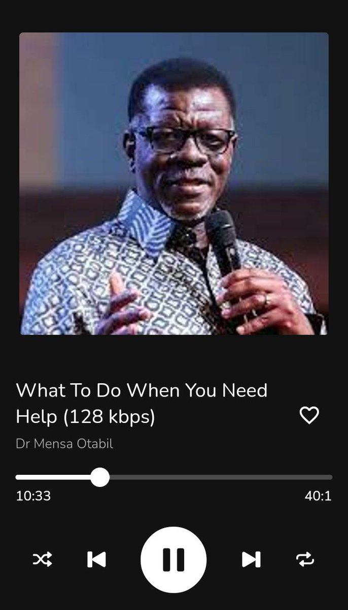 Have you ever listened to Dr. Mensa Otabil teach?

Get his messages on the Believers App.
Download the Believers app - buff.ly/3s7f3yC to stream, download, and enjoy!

#Believersapp
#Drmensaotabil
#Believersupdate