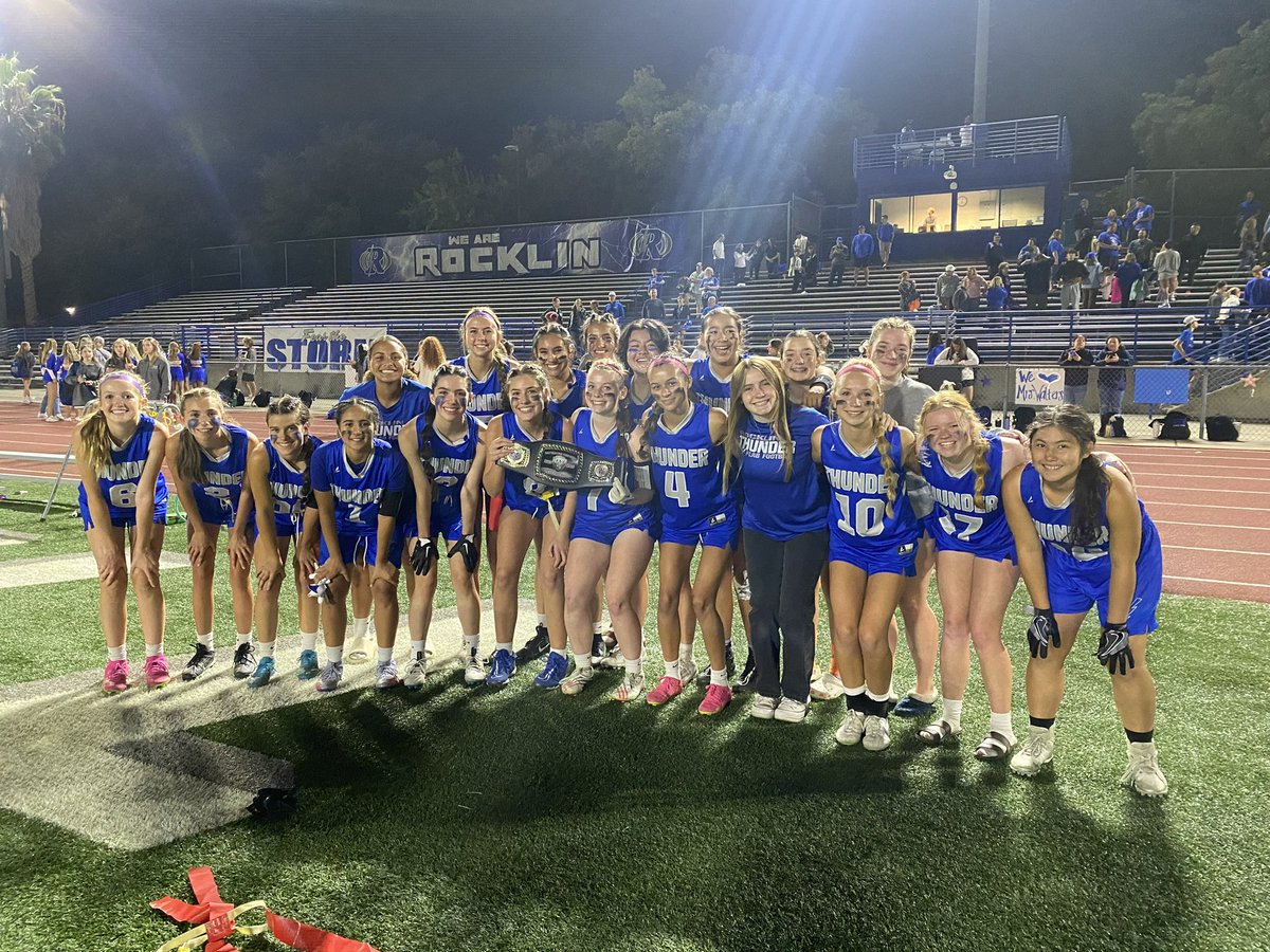 Rocklin High Flag Football tweet media