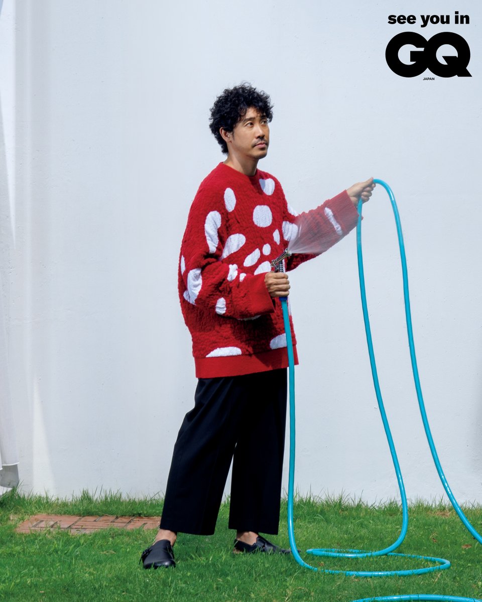LoeweJP's tweet photo. 本日発売の『GQ JAPAN』11月号にて俳優・エンターテイナーの大泉洋氏がロエベ FW23 メンズコレクションを着用しました。

#ロエベ #LOEWEFW23 #GQJAPAN https://t.co/P4O0vOrTrP