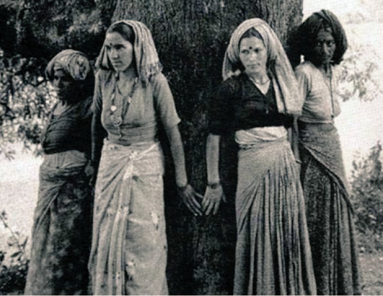 The Chipko Movement,1970s-Indian, mainly women activists who protected local forests from deforestation, a model for ecofeminist activism and environmental movements globally. Relates to the term 'tree huggers' #WomensArt