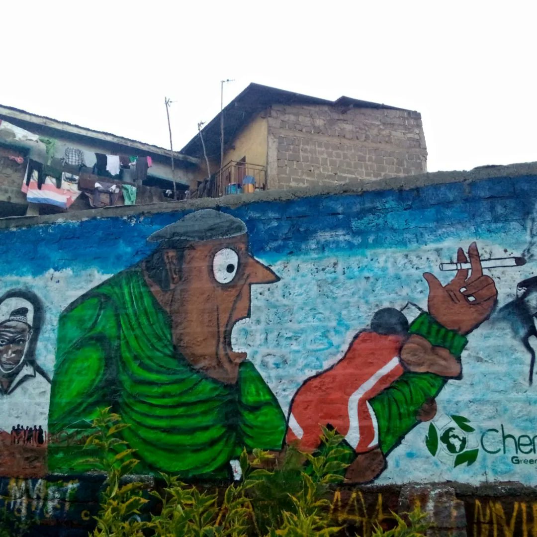 Impact through story telling!

This mural on channelling negative energy away from crime into caring for the environment was done by youths from Ngunyumu at our repurposed dumpsite in Korogocho.

Heko vijana wetu! 

#wajibika #impact #youthempowerment