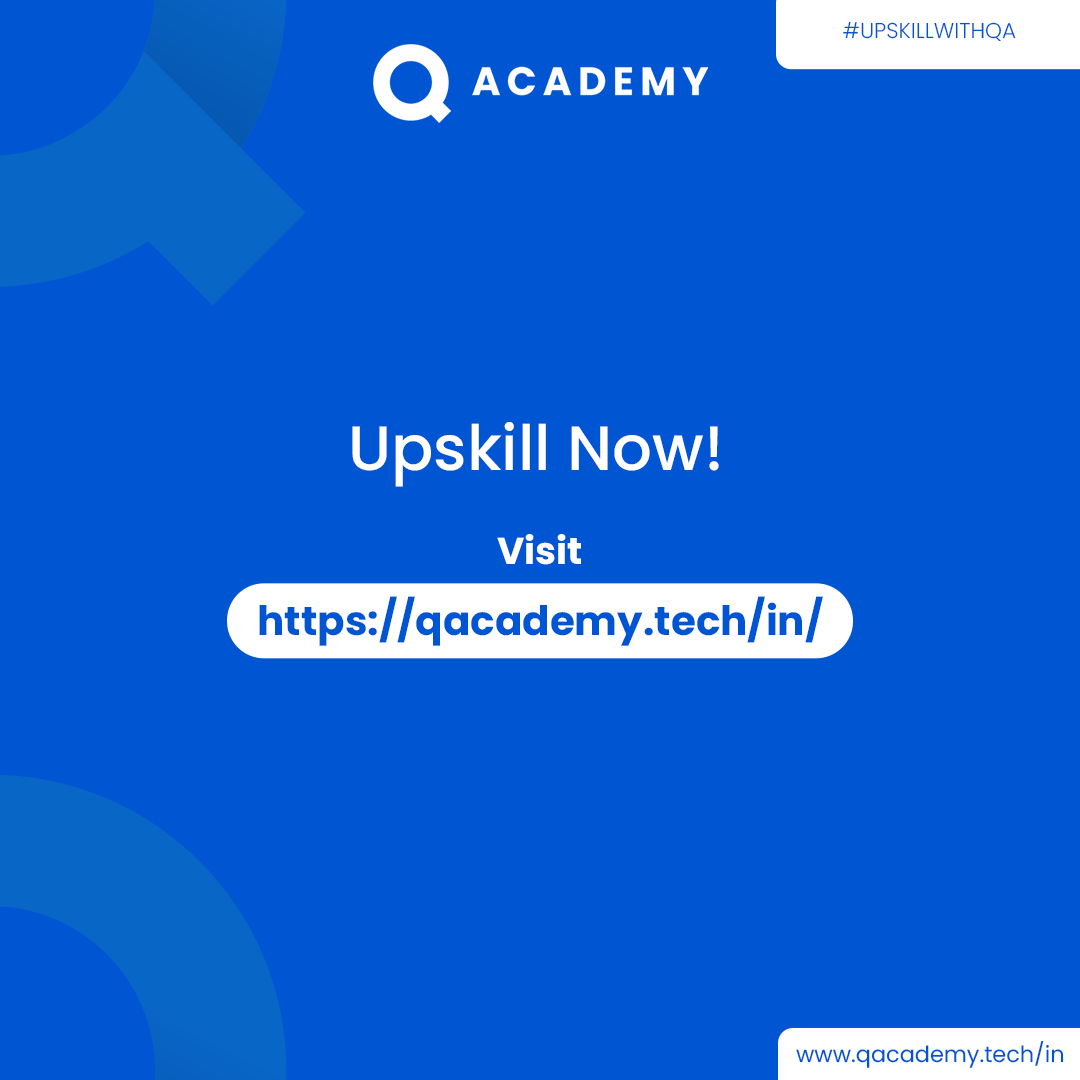 A dot (.) signifies a period, but a line of dots (....) signifies there's more to it.

Don't put the dot until you've made it big!

#upskill #upskillingcourses #bigthings #qacademy #UPSKILLWITHQA