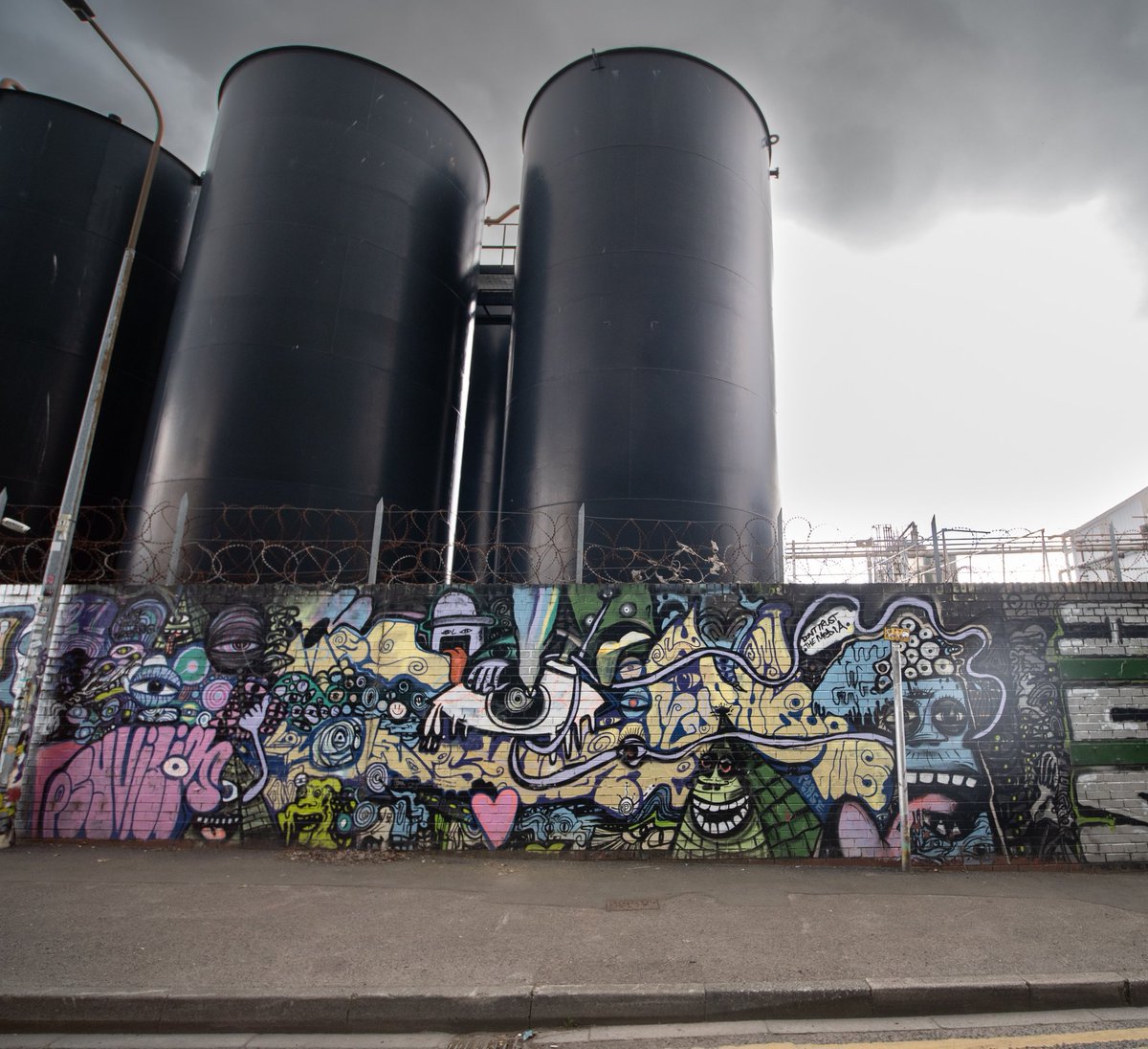 Location: Air St, #Hull Artist: psy_visions [I'm making a #graffiti documentary, check it out here: streetartandsoul.com]