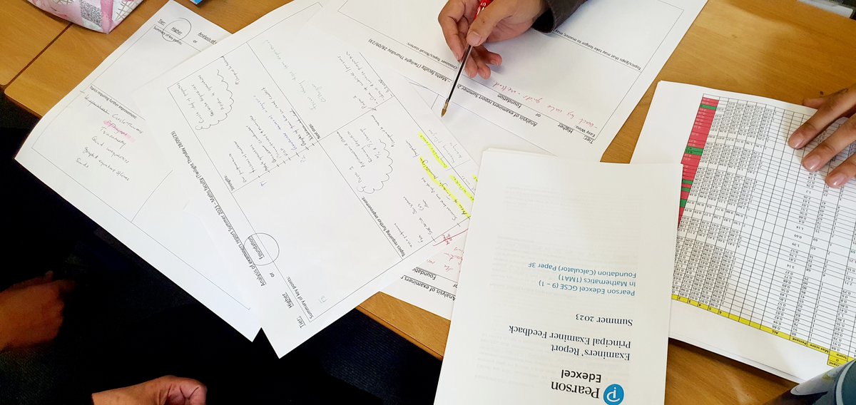 CarltonBolling's tweet photo. An exciting afterschool session with our dedicated maths staff! They're diving into examiners' reports, analysing every detail to better support our amazing Year 11 students. 📝🔍 Together, we're building a strong foundation for success! 💪 #MathsMastery #Year11Prep #ExamAnalysis https://t.co/3eCfAwJVD9