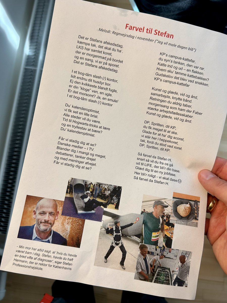Michael Duus Andersen (@mich_andersen) on Twitter photo Sidste arbejdsdag i <a href="/kbhprof/">Københavns Professionshøjskole</a>’s tjeneste for vores gode <a href="/SthePol/">Stefan Hermann</a>. Tusind tak for samarbejdet - en kæmpe fornøjelse💪 Store Skivesko skal udfyldes - ikke mindst i medierne 📺🎤 Og nu ER rektorstillingen faktisk slået op, så del gerne 👇 #uddpol #dkpol kp.career.emply.com/da/ad/rektor-t… Sidste arbejdsdag i <a href="/kbhprof/">Københavns Professionshøjskole</a>’s tjeneste for vores gode <a href="/SthePol/">Stefan Hermann</a>. Tusind tak for samarbejdet - en kæmpe fornøjelse💪 Store Skivesko skal udfyldes - ikke mindst i medierne 📺🎤 Og nu ER rektorstillingen faktisk slået op, så del gerne 👇 #uddpol #dkpol kp.career.emply.com/da/ad/rektor-t…