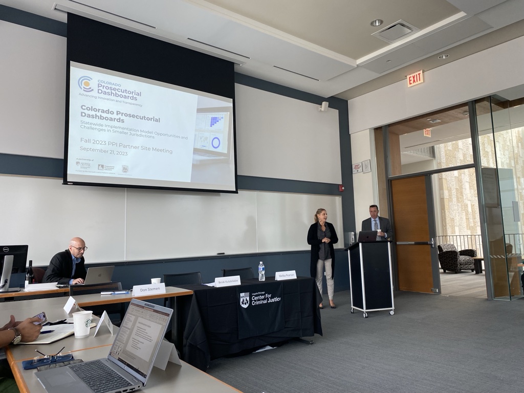 DA King was back in Chicago last week supporting Colorado’s data transparency work with the 21st Judicial District at @CCJLoyola. #DidYouKnow Colorado leads the country in prosecutor transparency? #facts Check out our latest data story HERE: data.dacolorado.org/1st/blog.