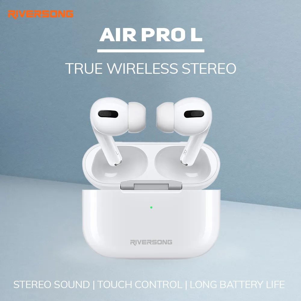 Air Pro L earbuds 🎵

#SmartWearables #BluetoothEarbuds #Earbuds #Earpods #AirPods #WirelessEarbuds #MusicLovers #Audiophiles #Happiness #GoWireless #BluetoothEarpods #StayConnected #Riversong #RiversongEMEA #riversongnl #ReInventWithRs #SmartAccessories