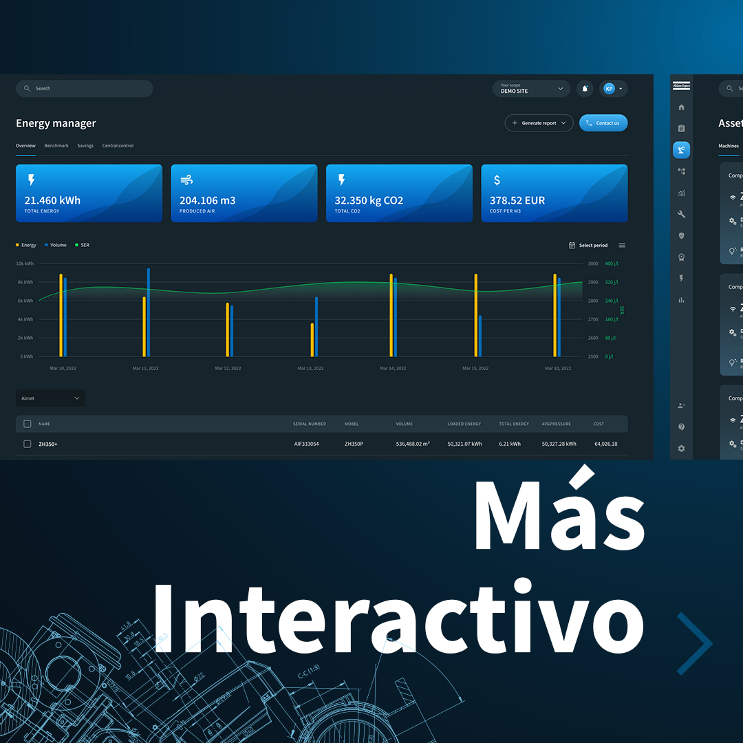 AtlasCopcoSpain's tweet image. #SMARTLINK, la conexión remota de compresores de #AtlasCopco. Más inteligente, más interactiva y más versátil, hace que sea más fácil que nunca saber lo que realmente está pasando en su sala de compresores. bit.ly/3QhFSKm #AireComprimido #Conectividad