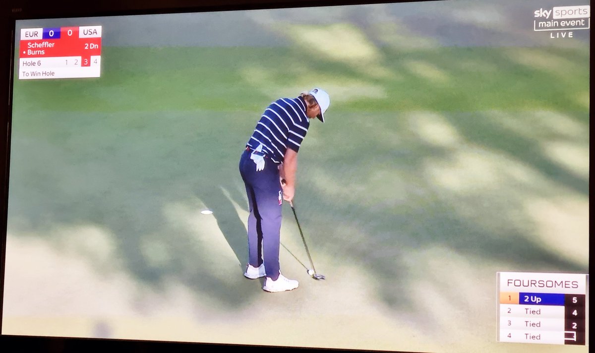 GolfXuk's tweet image. #RyderCup @SkySportsGolf don&apos;t want us to know the opposition players or who is playing in each match.  
I believe your Solheim coverage was the same and was slaughtered for it.
#GrowTheGame @NoLayingUp #MemoryTest @talkgolfscot