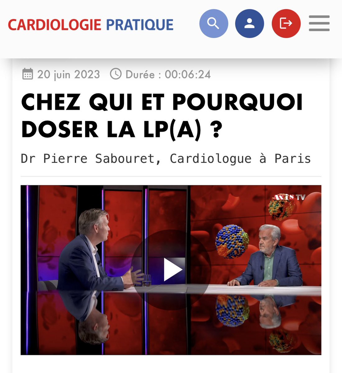 SABOURETCardio's tweet photo. During the #WorldHeartDay and #FHWeek donโt forget to check the Lp(a) of your #CAD patients https://t.co/dbVUL8MQDj