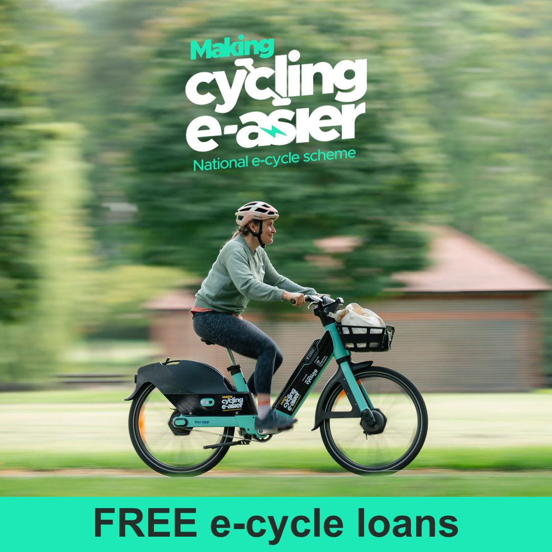 Cycling UK’s new scheme, Making cycling e-asier, is based at Wythenshawe Hospital. Free one month e-cycle loans provide a fantastic chance to try an e-cycle for free. For more information  cyclinguk.org/manchester-mak…