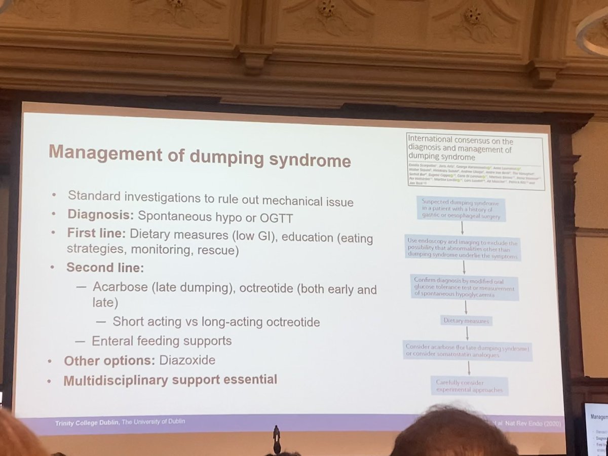 Really enjoyed the session on the nutritional impact of gastrectomy and management of dumping syndrome <a href="/Augishealth/">AUGIS</a> #Augis2023